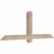 Ekena Millwork Eugene Smooth Timber Gable Bracket, Douglas Fir, 60"W x 22"H x 3 1/2"D x 3 1/2"F, 9/12 Pitch GBW060X22X0404EUG00SDF - alternate 2